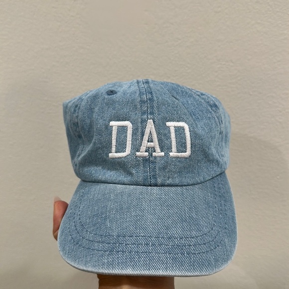 Set of Mom & Dad Denim hats - Picture 1 of 3